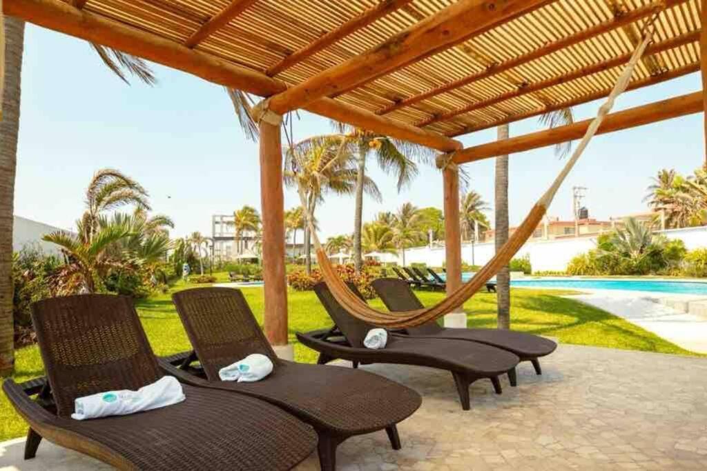 Hermoso Apartamento Con Club De Playa Acapulco Buitenkant foto
